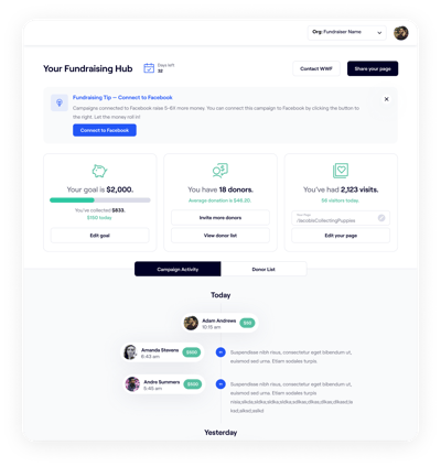 P2P=Fundraiser-Hub-Tip-w-CTA