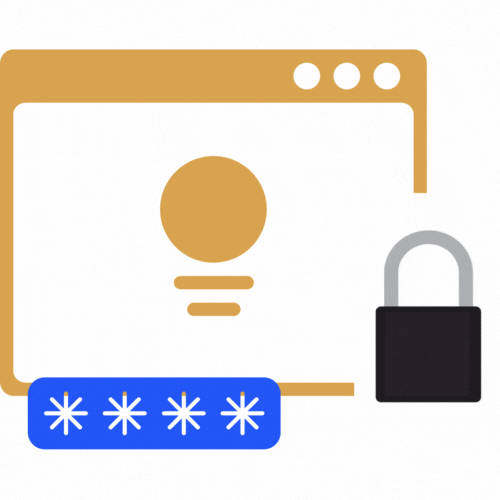 Username Password Lock Website Icons - iDonate