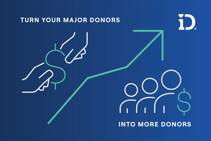 average gift and donor retention idonate illustration