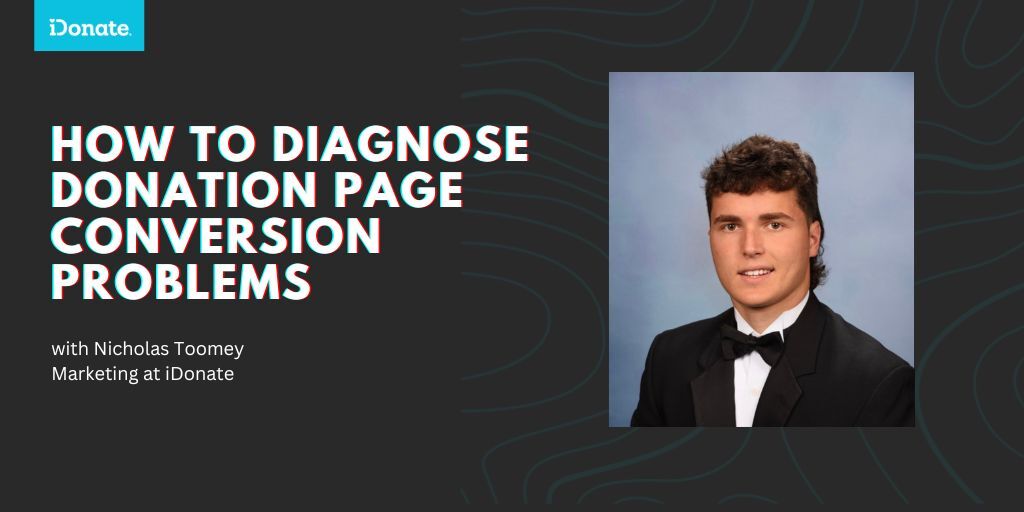 How to diagnose donation page conversion problems